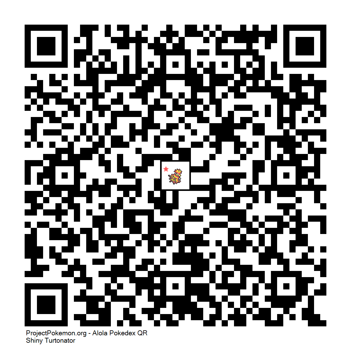 Cdigo QR de Turtonator variocolor